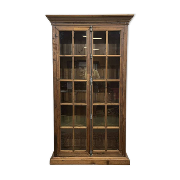Modern pine library from the 1980s