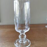 6 flûtes à Champagne vintage en cristal