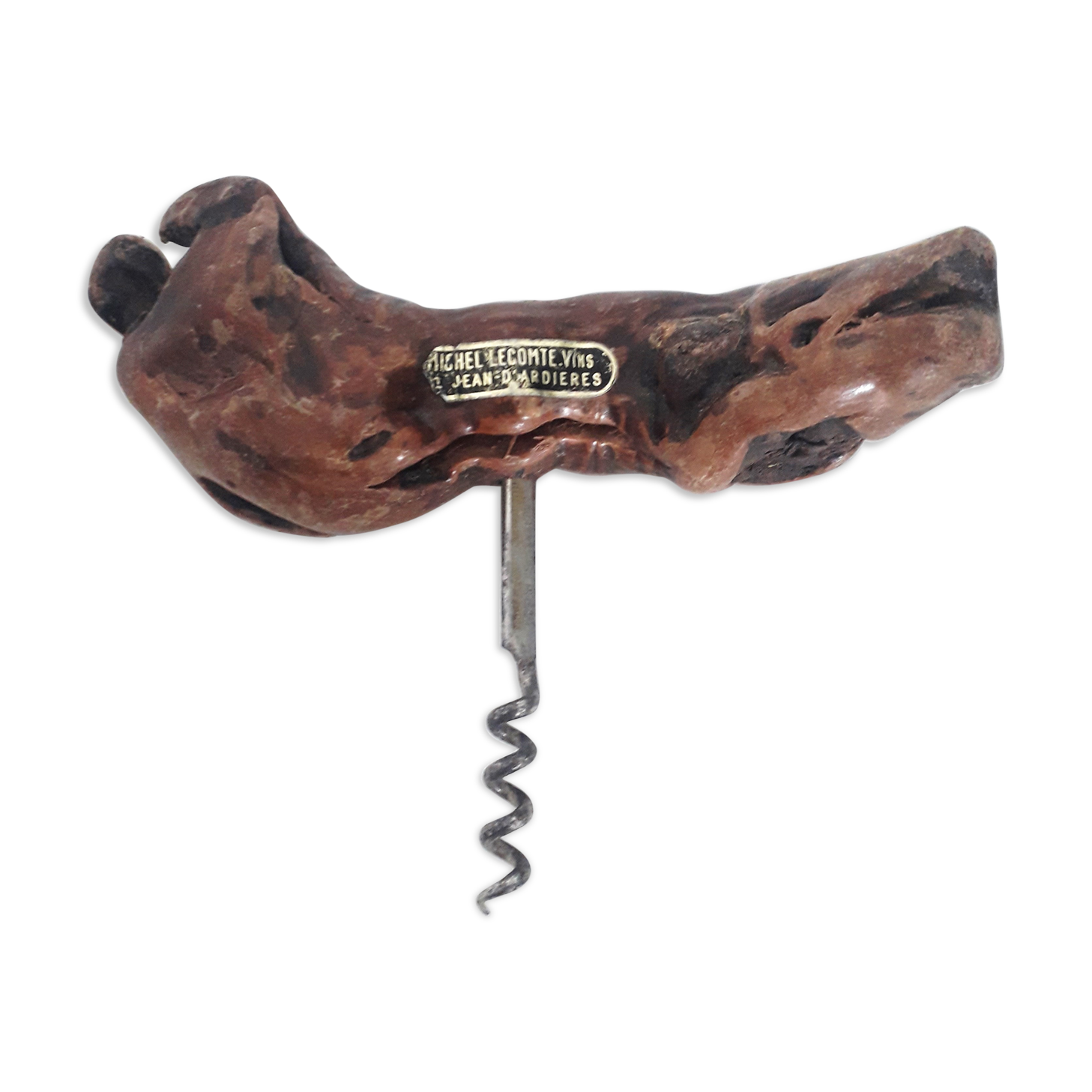 Former advertising corkscrew - vine stock - 1970