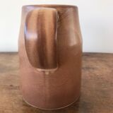 Signed sandstone pitcher
