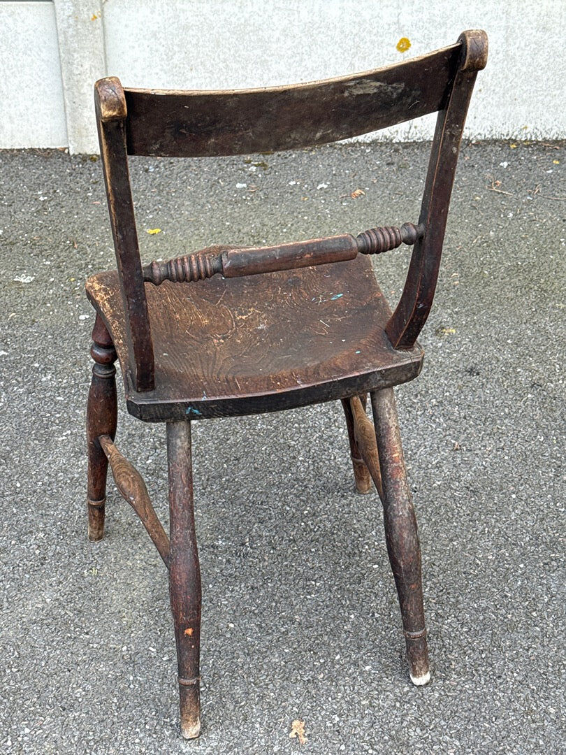 Set of 3 chairs – Vintage – Furniture – Solid wood