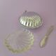 Silver metal shell butterer