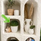 Cache pot vintage relooké