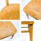 Chaise vintage Frankfurter en bois Mid-Century design rétro classique pour