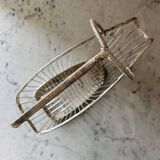 Silver-plated bottle holder
