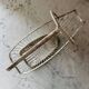 Silver-plated bottle holder