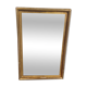 Miroir rectangulaire mural doré