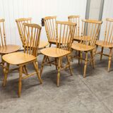 Set of 8 Baumann chairs "Florida"
