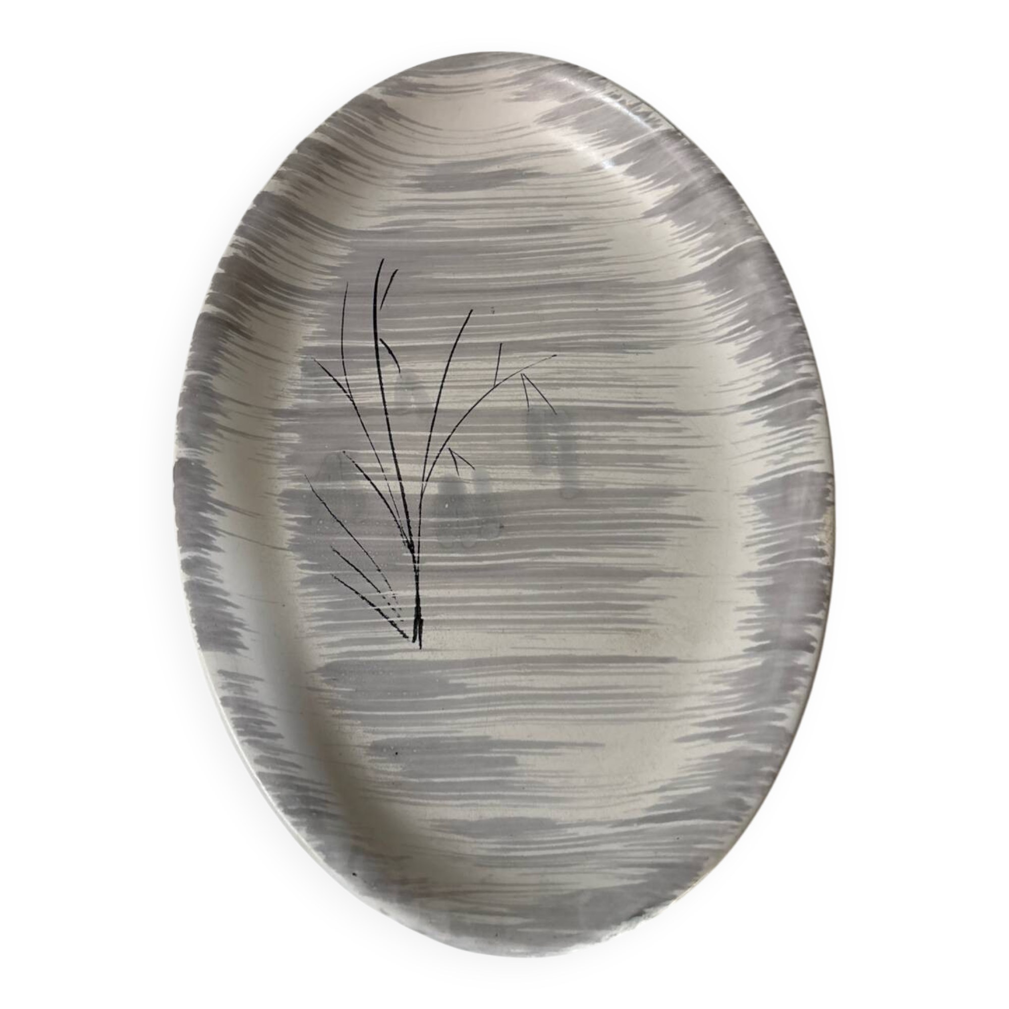 Niderviller serving dish with kitten motif