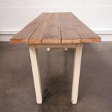 Fine and long farm table