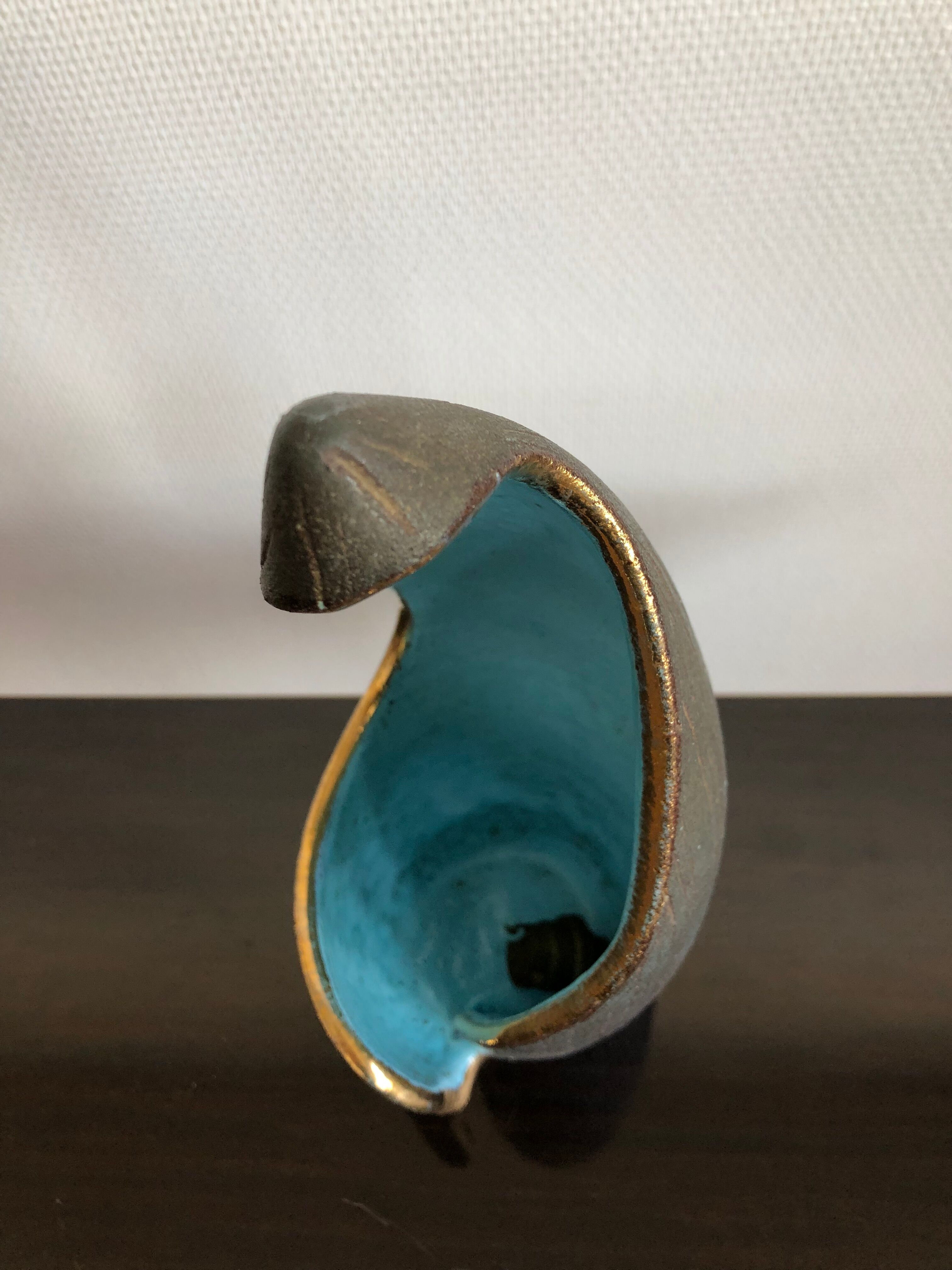 Accolay enamelled ceramic lamp