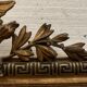 Mirror in wood and gilded stucco xix century