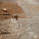 Wooden farm dining table