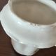 Limoges porcelain coffee maker in Haviland, white milk pot and sugar bowl decorated with leaves