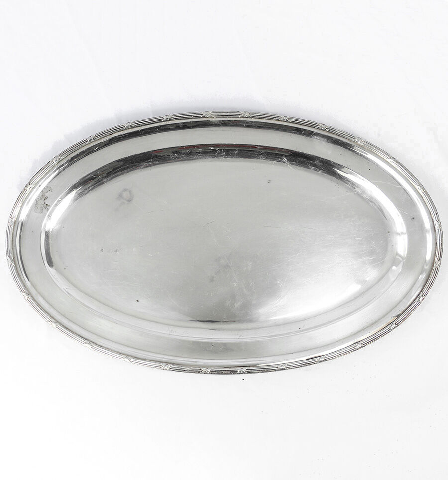 Plateau ovale Louis XVI