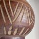 XXL Danish table lamp, stoneware, unique, 1970s