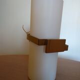 Vintage frosted worm wall lamp