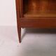 Antique oak open bookcase