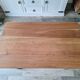 Vintage solid wood desk with extensions.