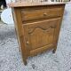 Antique oak confiturer