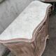 Louis XV style side table – door carved with floral decoration