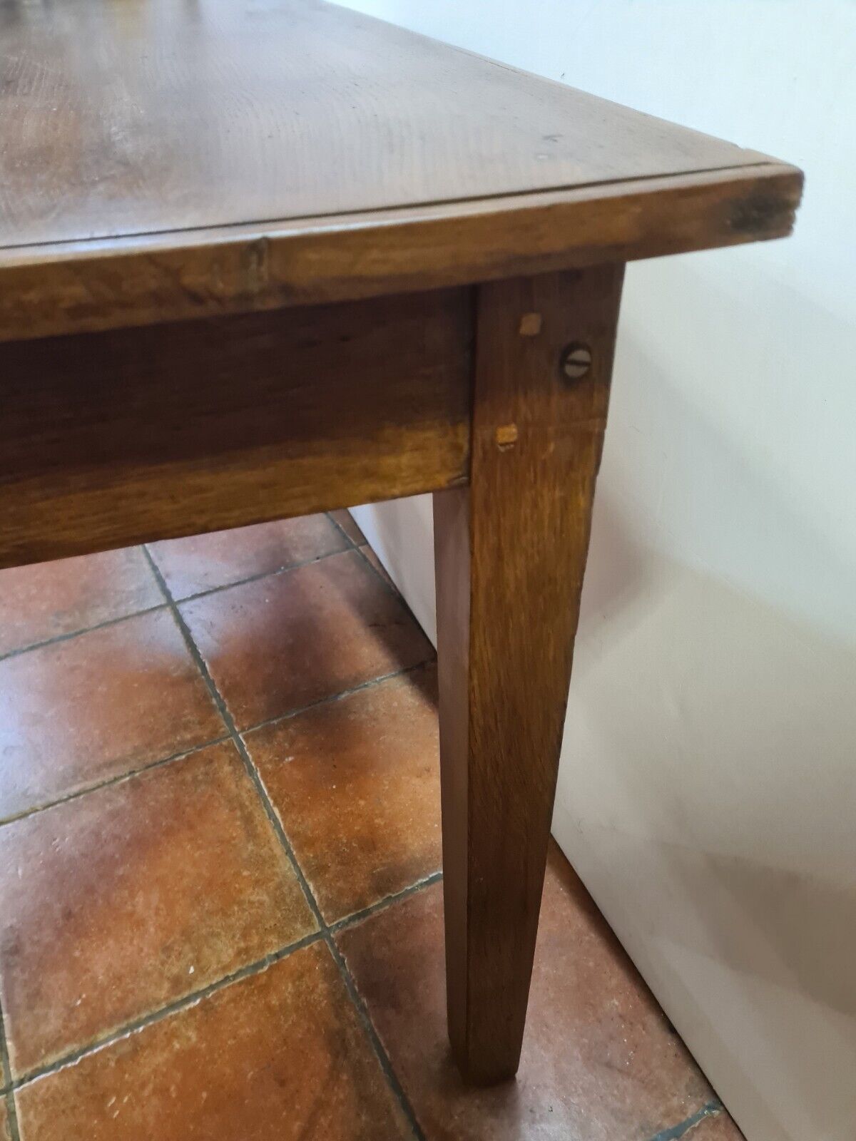Oak farmhouse table