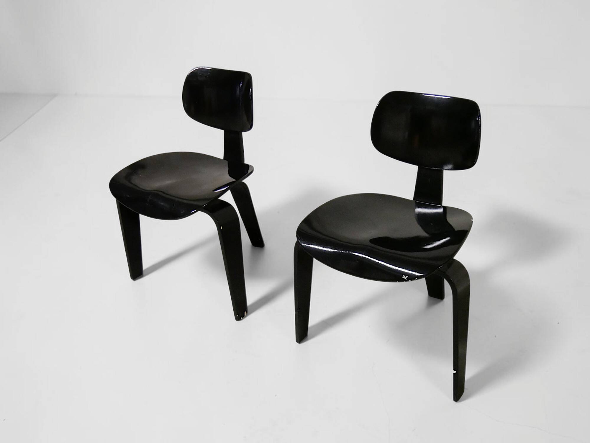 Pair of "SE 42" chairs by Egon Eiermann - Vintage