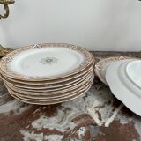 Dessert plate service - 11 pieces - Ye Old English by Grosvenor J & G - Persian model