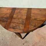 Table demi lune