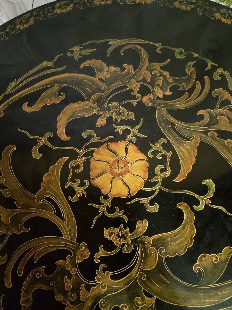 Asia 20th century: lacquer side table