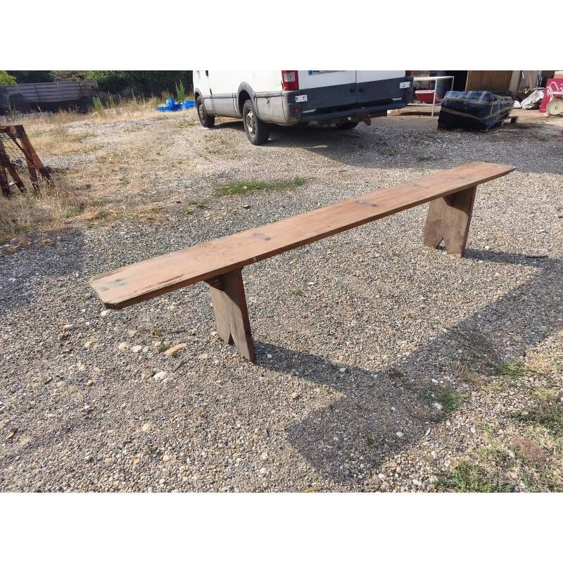 Pine bench