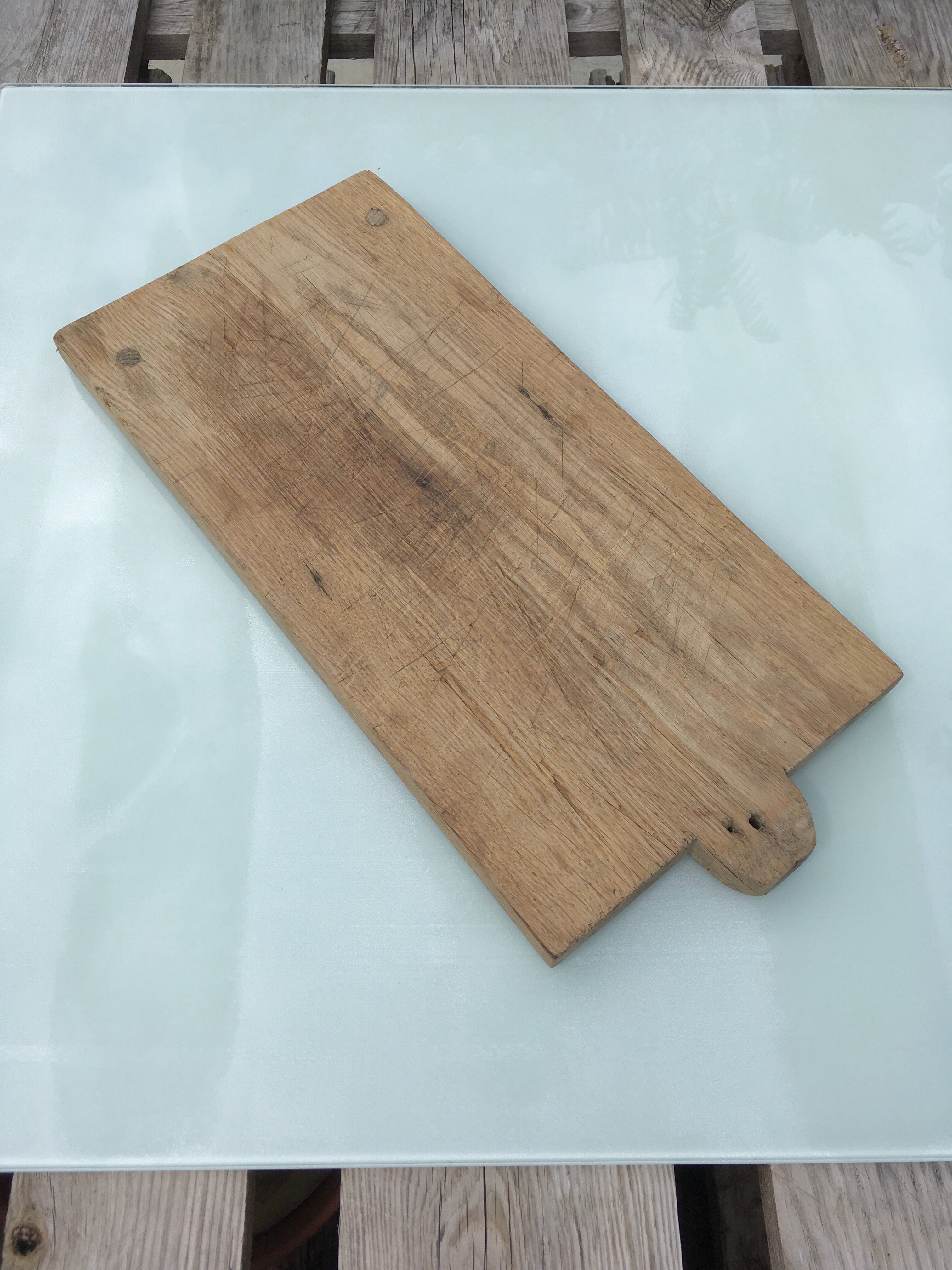Old wooden cutting board