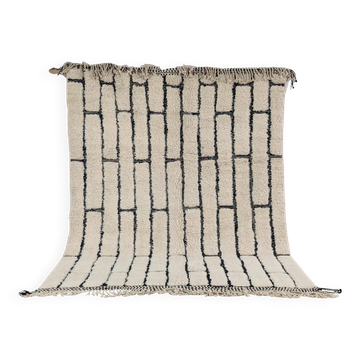 Large Beni Ouarain rug, 285 x 215 cm || 9.35 x 7.05 feet, G-339