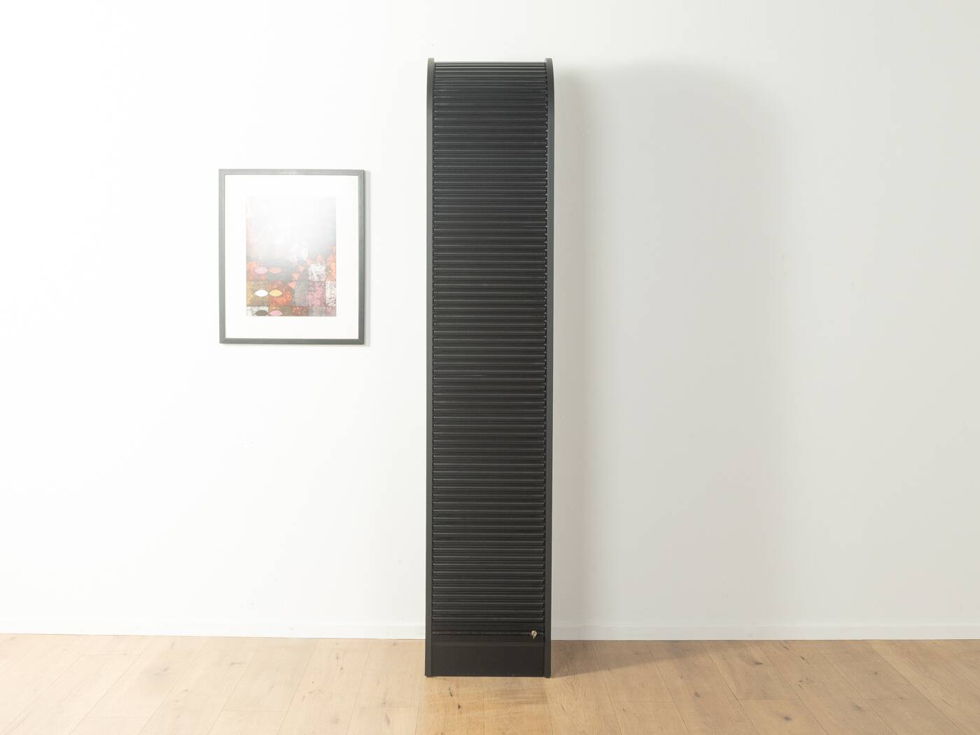 Tambour door cabinet set in the style of Aldo van den Nieuwelaar, vintage