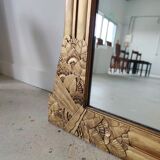 Golden mirror Art Deco