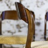 Baumann sleigh chair, 1960