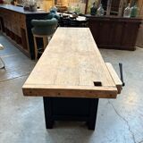 Old carpentry workbench