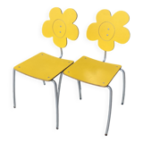 Set of Heart, Cloud, Smiley and Flower chairs by Agatha Ruiz de la Prada