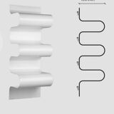 Julien Vidam wave shelf