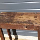 Serving / side table with two drawers