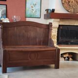 Banc coffre ancien