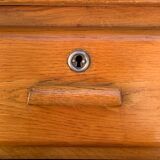 Office schoolmaster 1950 solid oak