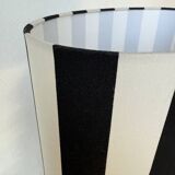 White lacquered metal table lamp from the 60s