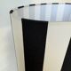 White lacquered metal table lamp from the 60s