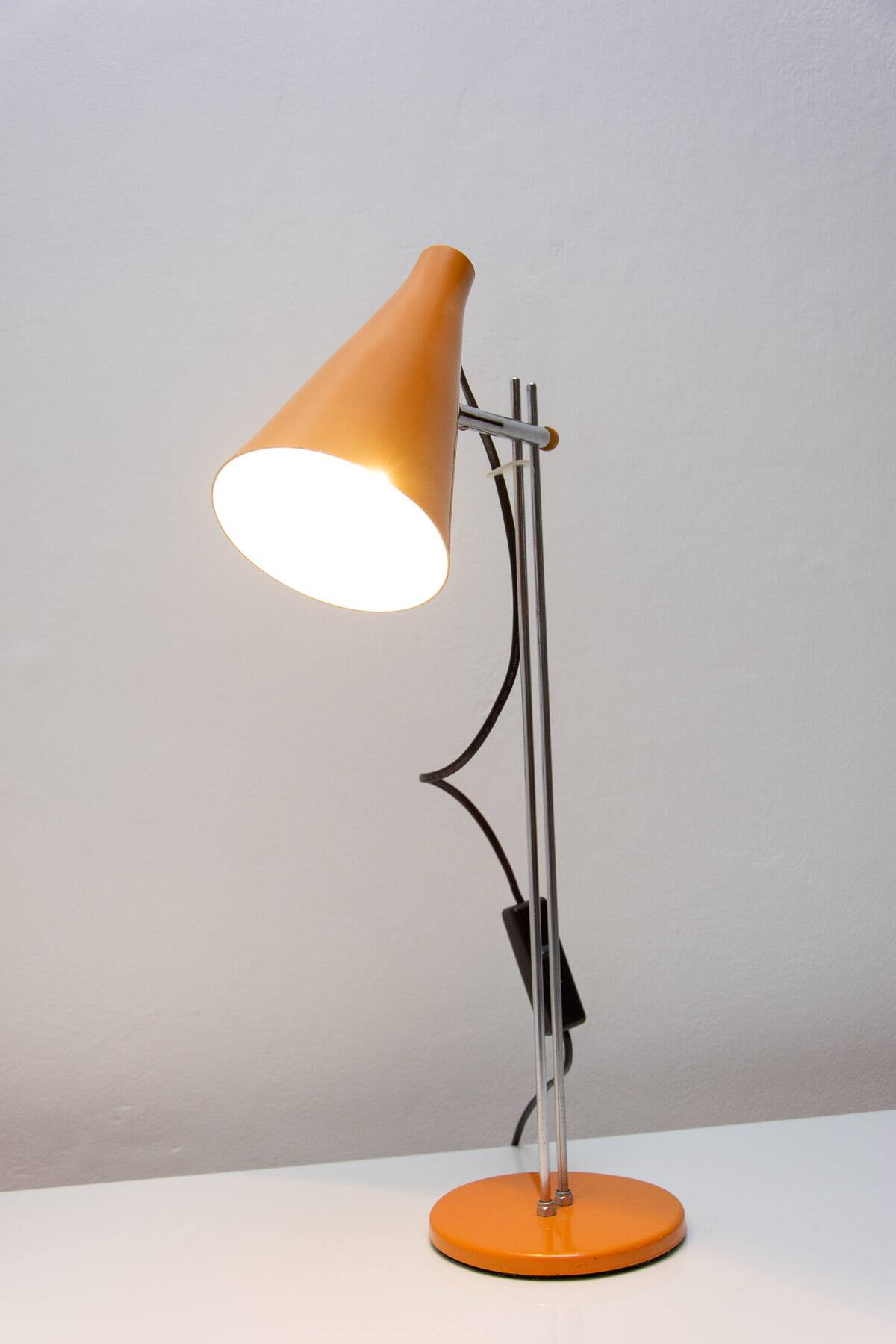 Mid century desk lamp, designed by Josef Hurka for Napako, 1960´s