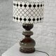 Lampe vintage en céramique