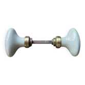 pair of antique porcelain handles