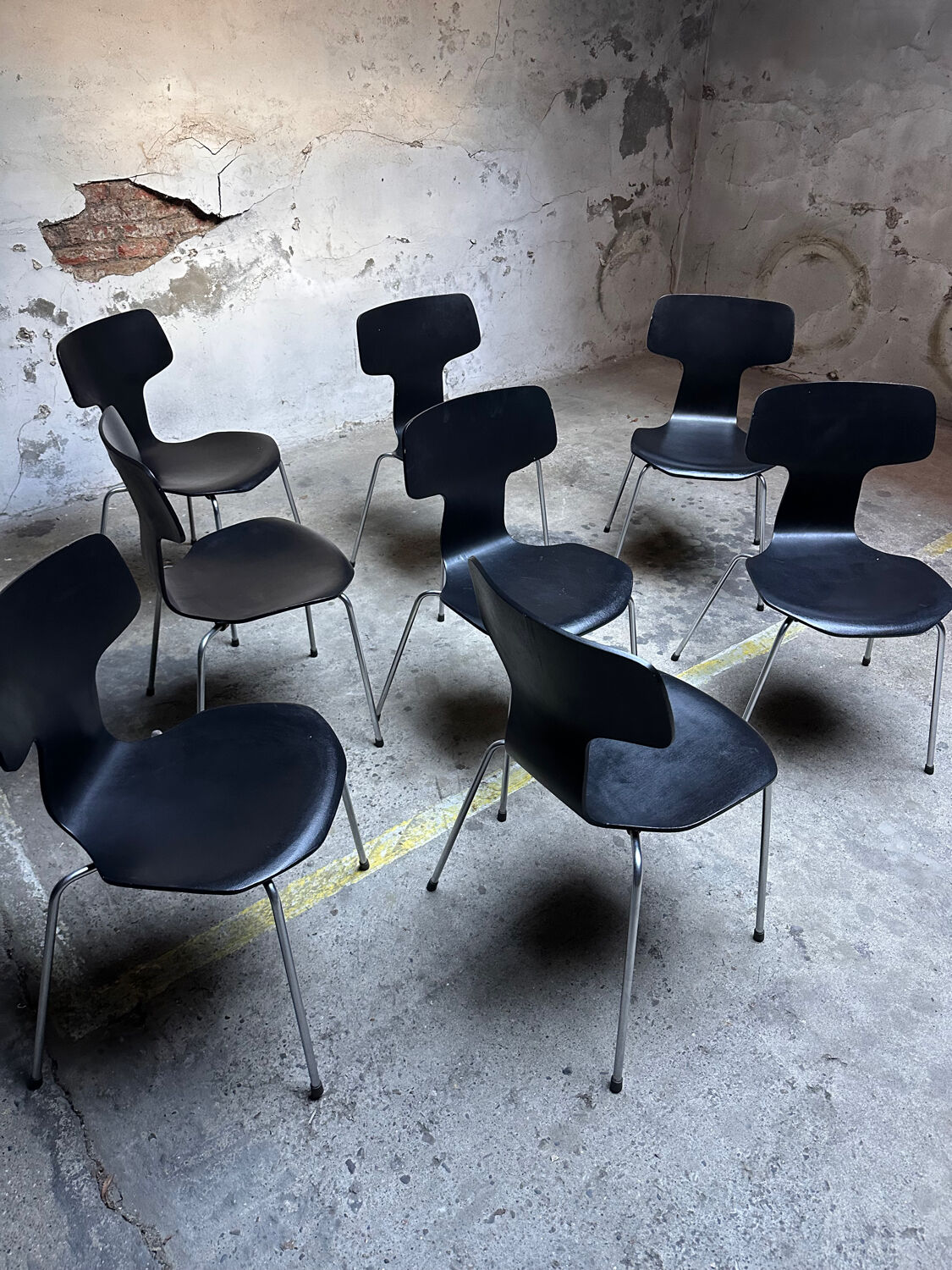 Ensemble de chaises Hammer – Fritz Hansen