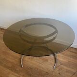 1970s chrome design table
