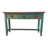 Patinated Balinese console